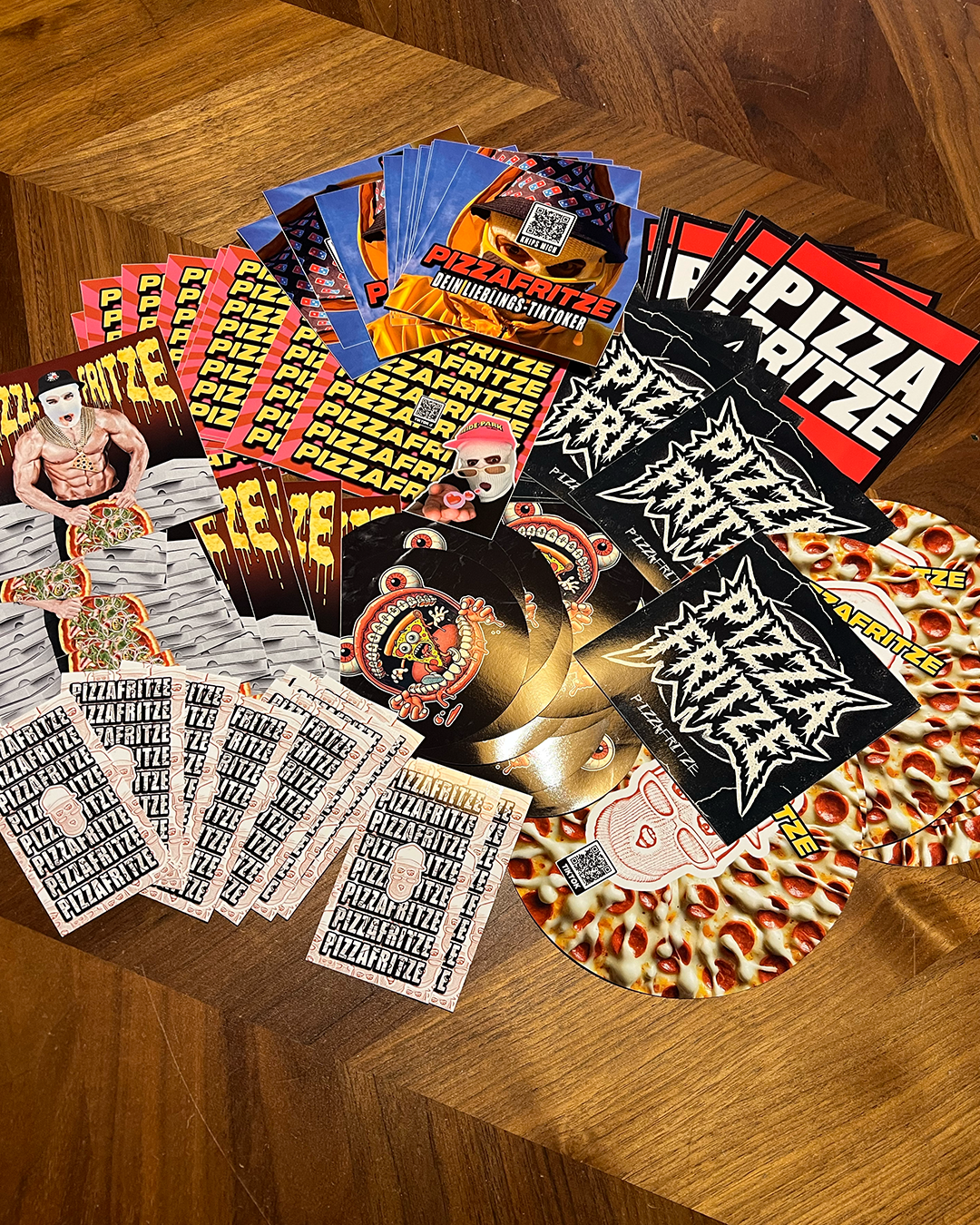 Stickerpaket (80 Stk.) inkl. A4 Poster